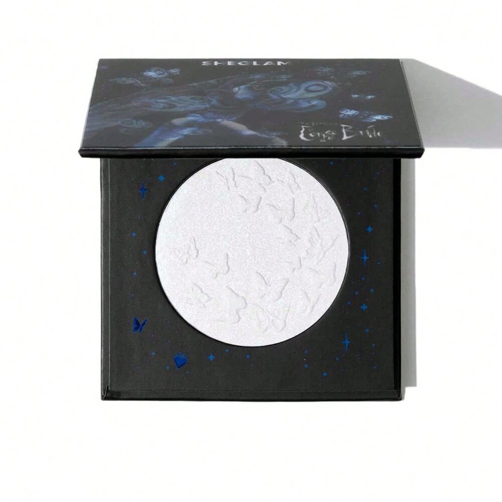 SHEGLAM Corpse Bride Beaming Butterfly Highlighter Blue White Gothic Highlight